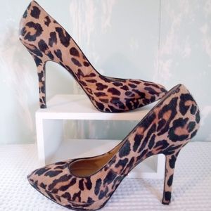 Nine West Leopard Heels 11